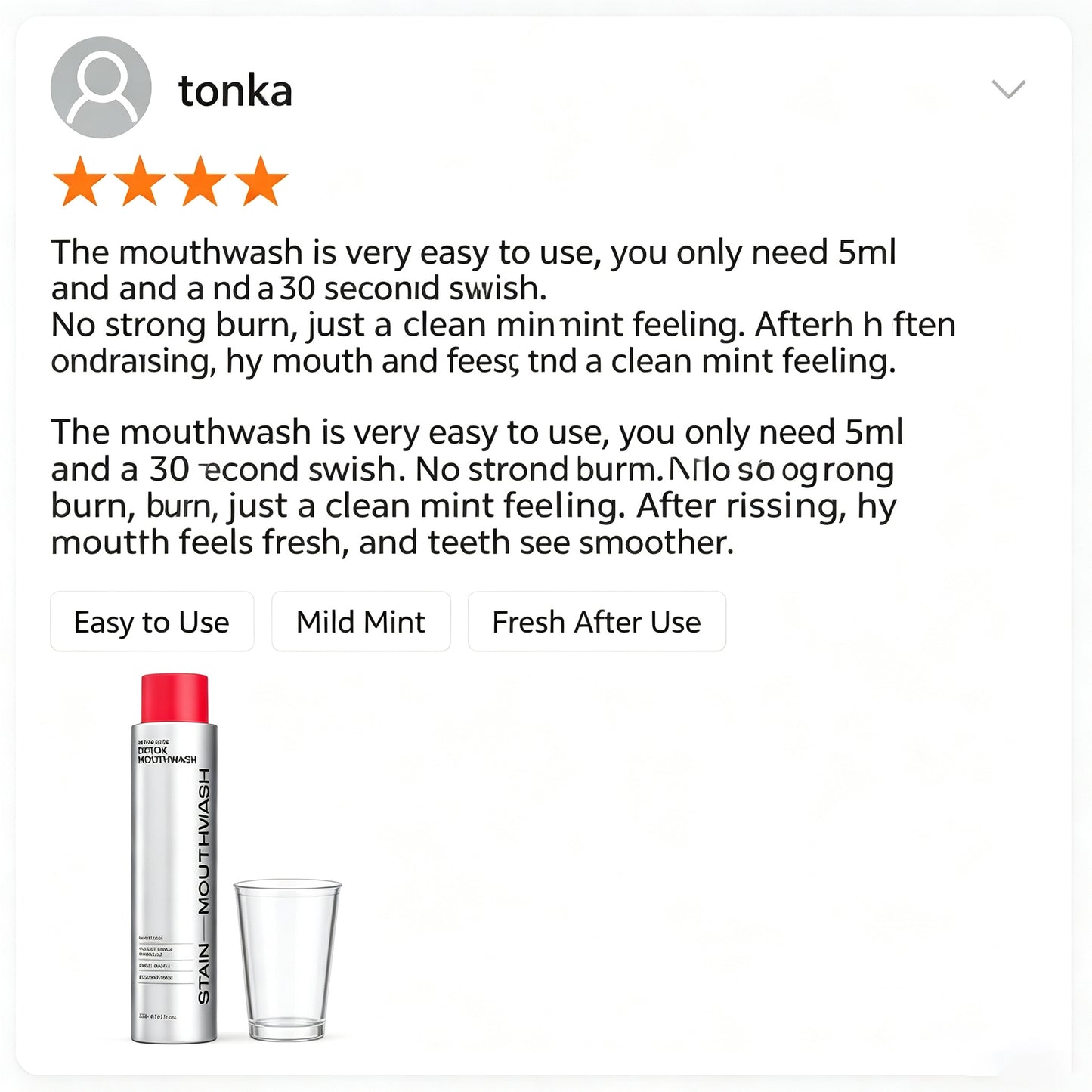 Hushvein Bright White Mouthwash——FDA-approved,Gentle whitening & revealing your brighter smile.