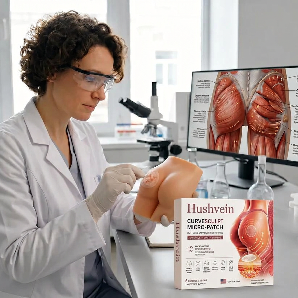 Hushvein™ CurveSculpt Micro Patch Sculpt Firm Smooth Lower Body Curves Micro-Needle Infusion System