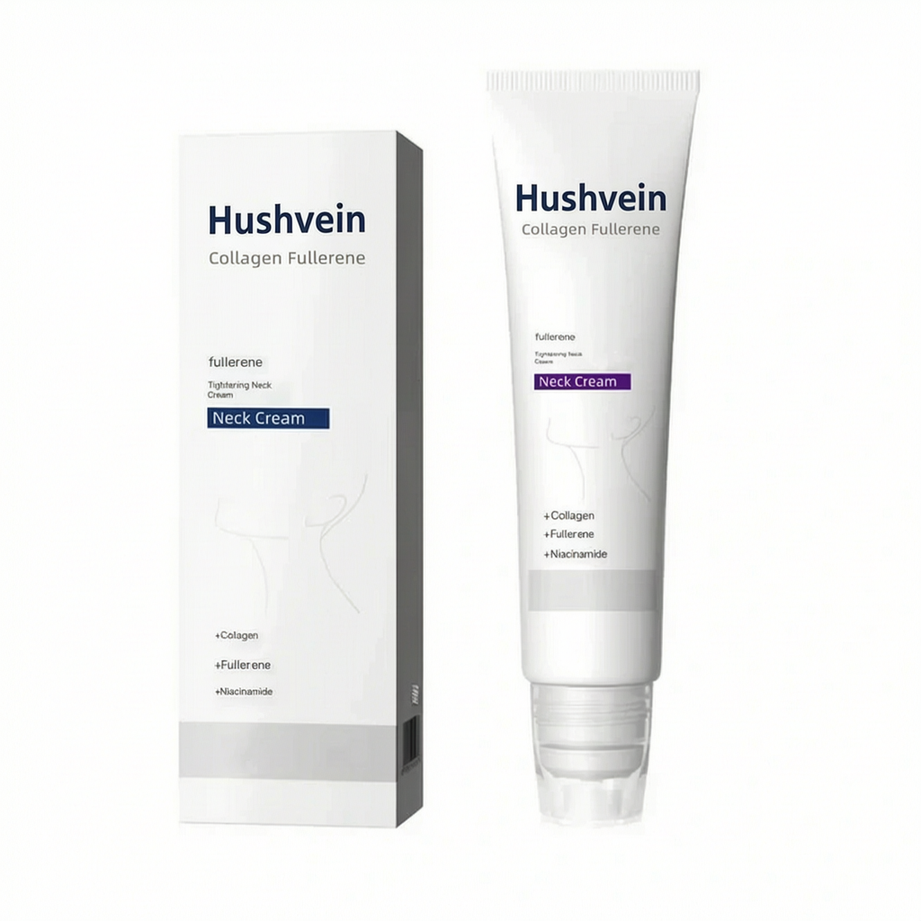 Roller Massage Neck Cream 🧴 Collagen & Hyaluronic Acid | Firms Neck, Reduces Wrinkles & Double Chin
