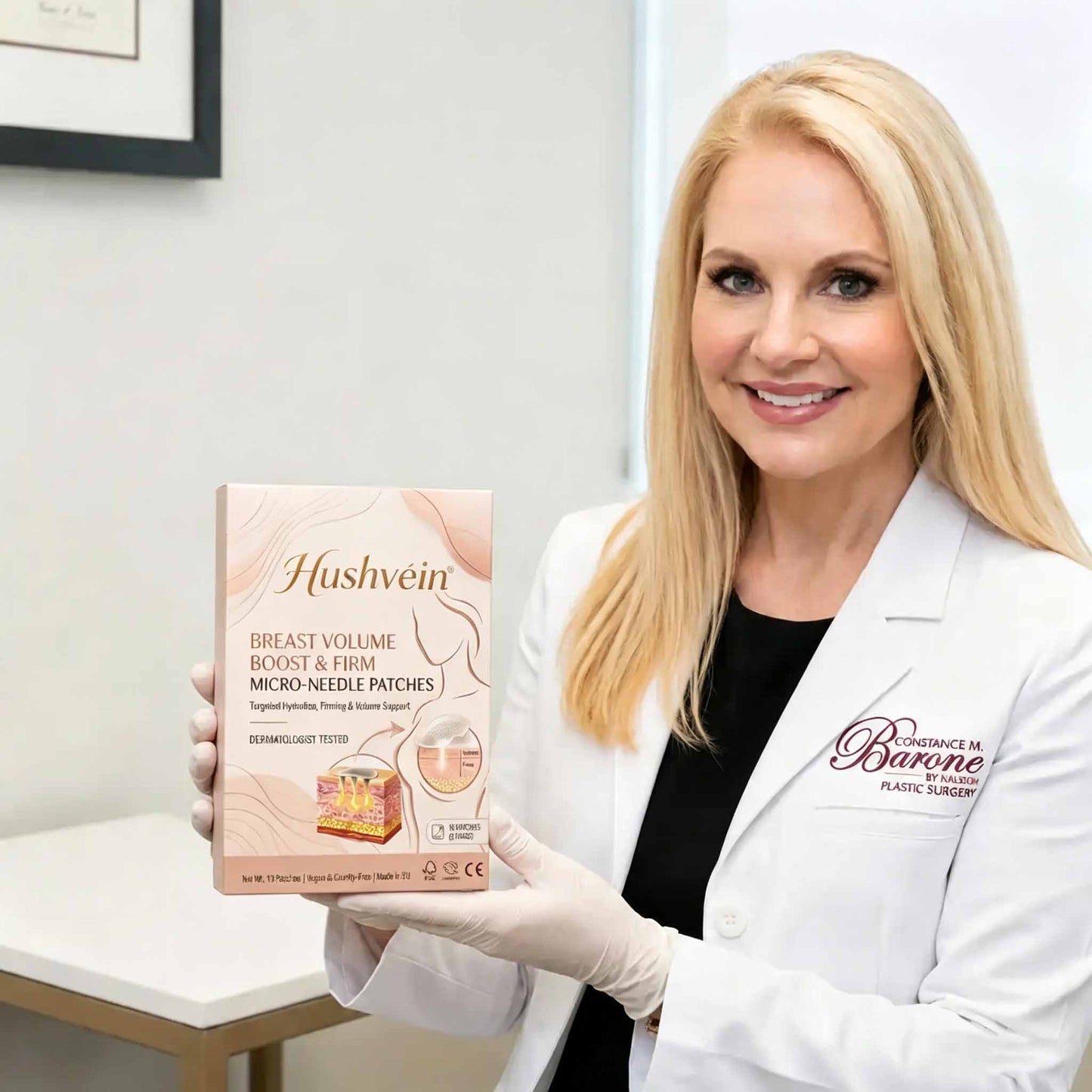 🔥🥇Hushvein® Targeted Breast Enhancement Advanced Nano Microneedle Patch