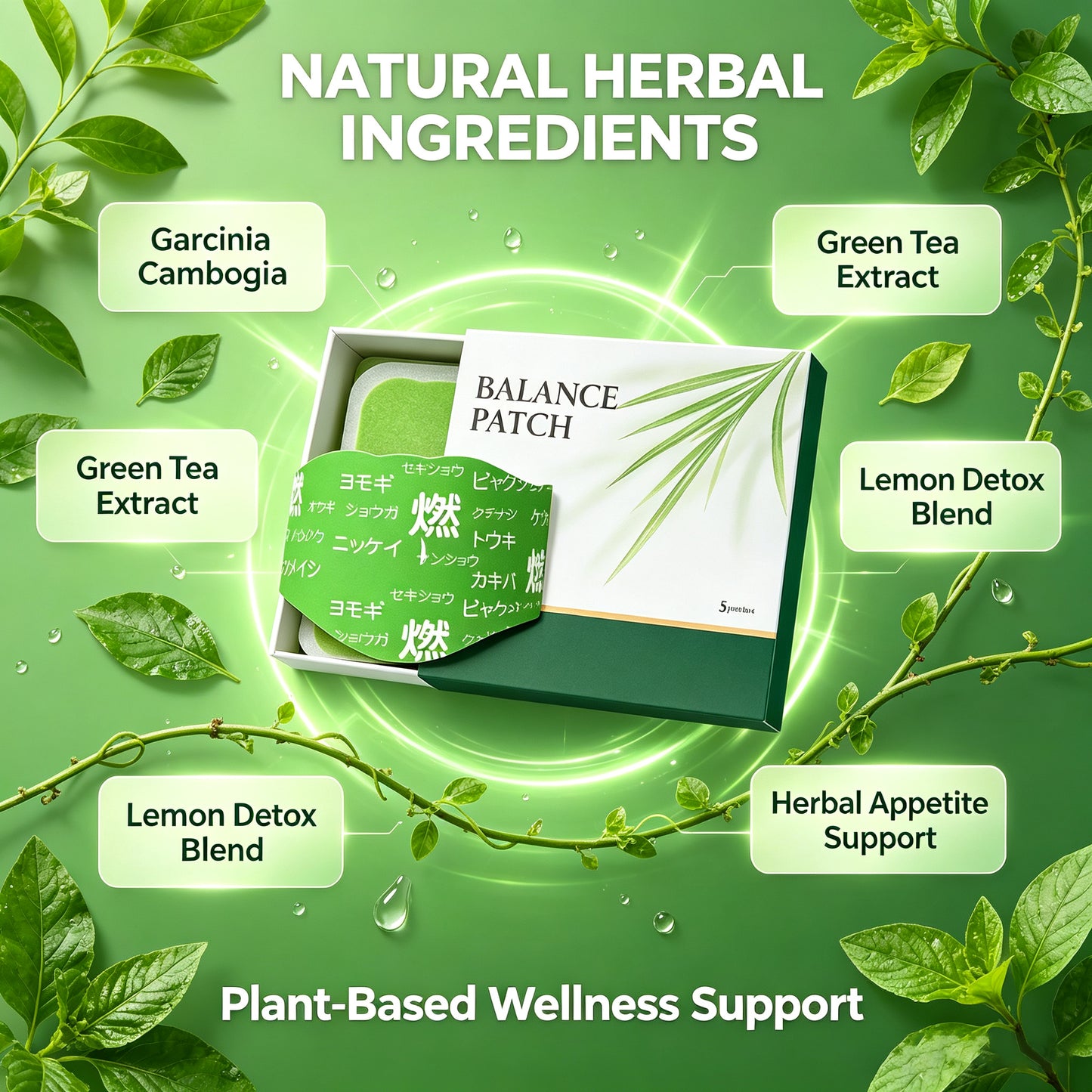 Hushvein Herbal Balancing Patch-Herbal Conditioning-Maximum Fat Burning