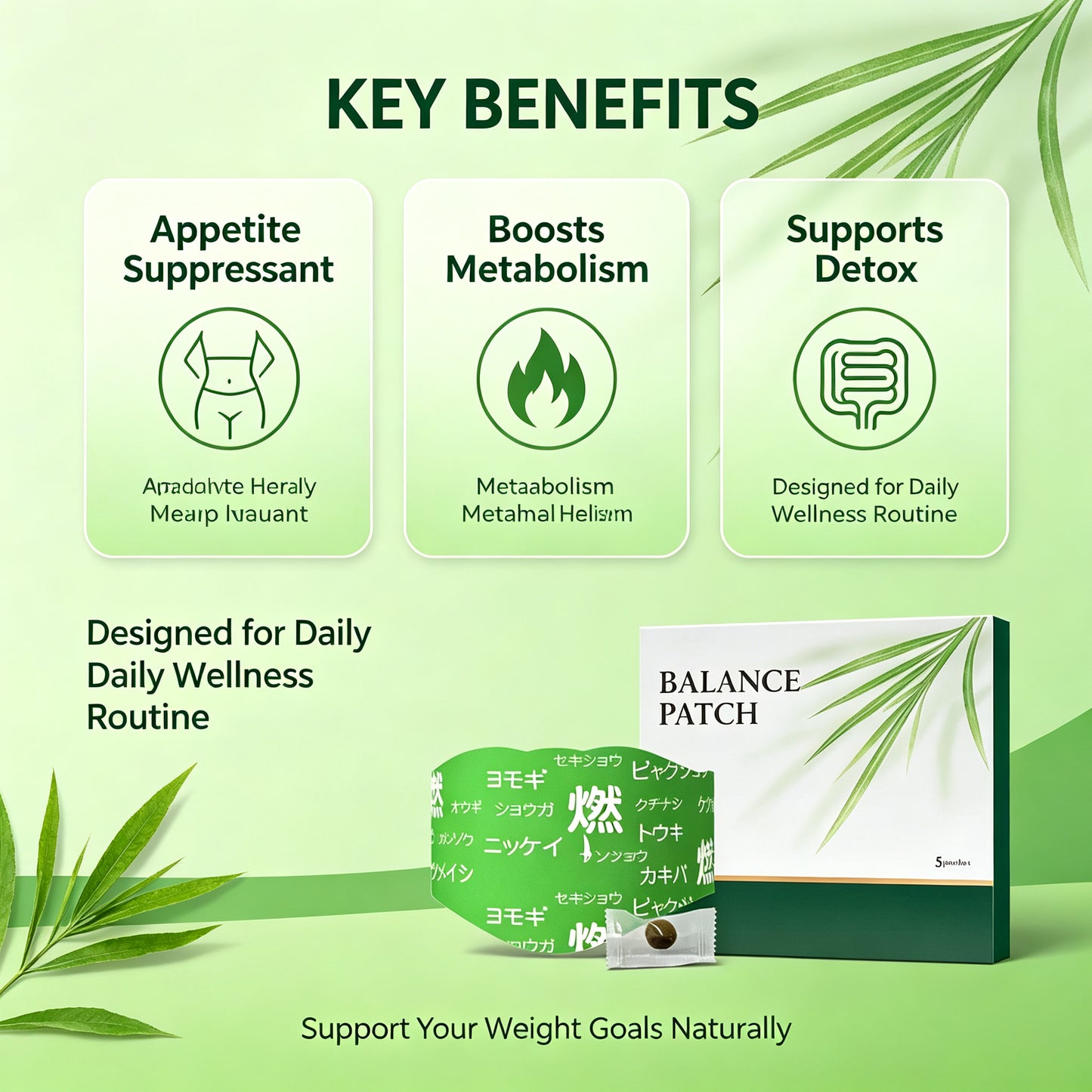 Hushvein Herbal Balancing Patch-Herbal Conditioning-Maximum Fat Burning