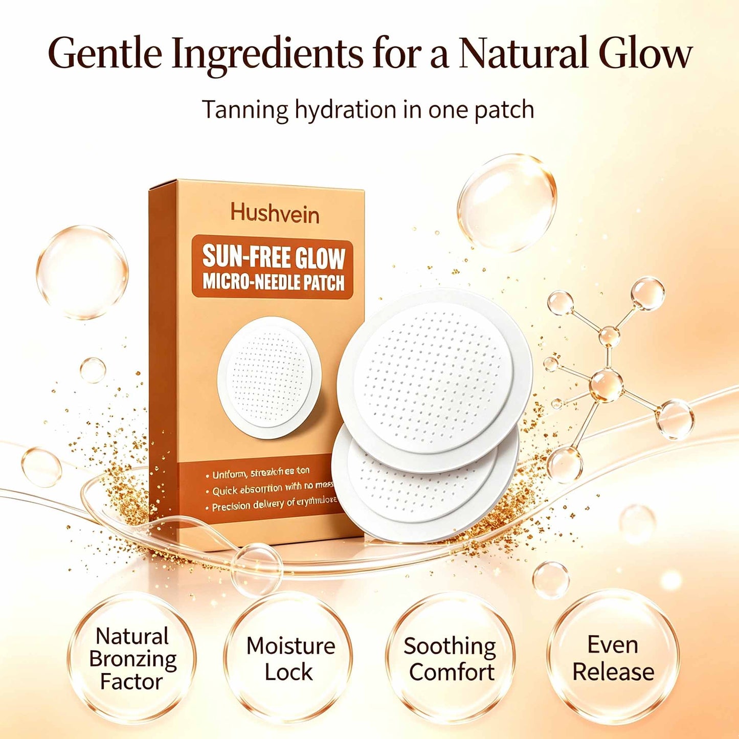 Hushvein™ Gives You A Real 14-Day Tan Without The Sun