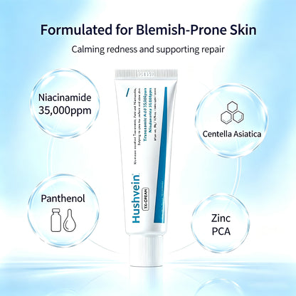 Hushvein TX Cream 50ml, Tranexamic Acid & Niacinamide Dark Spot & Hyperpigmentation Care– Fades Breakouts & Restores Skin