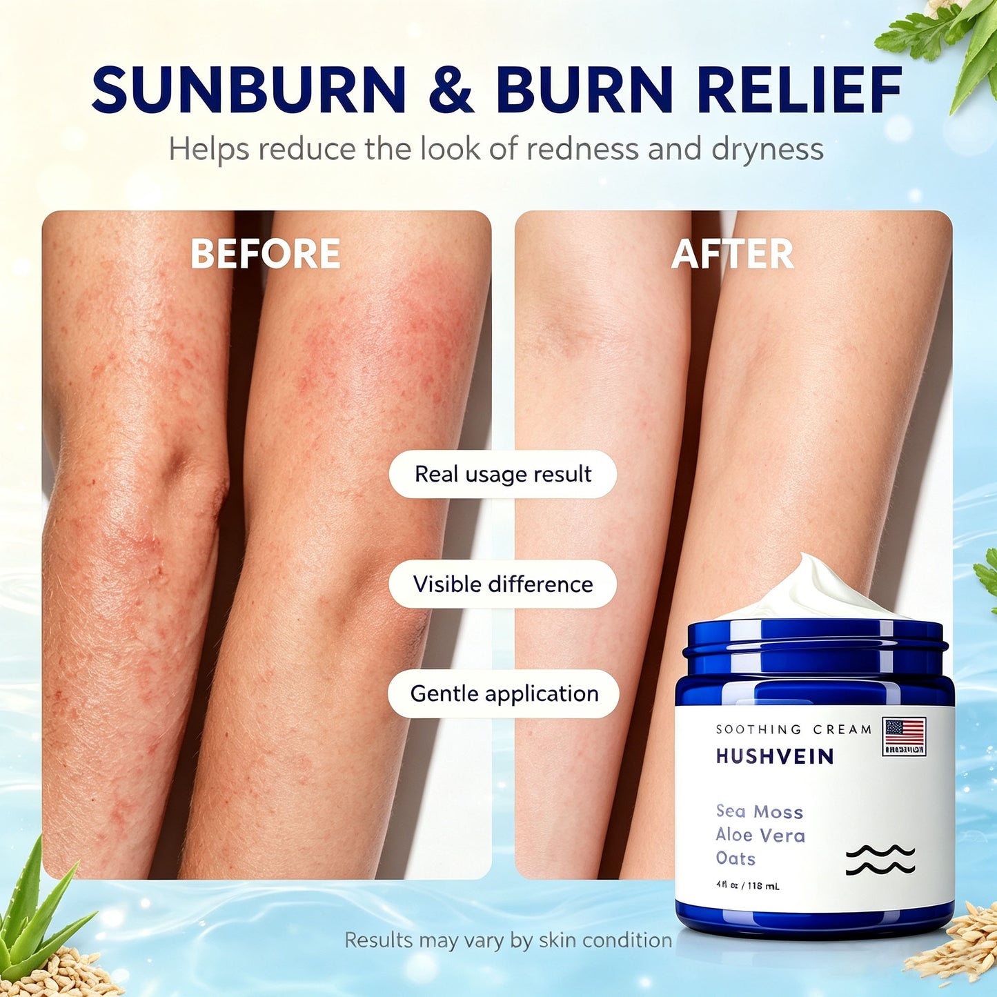HUSHVEIN™ Intensive Sea Moss Soothing Cream