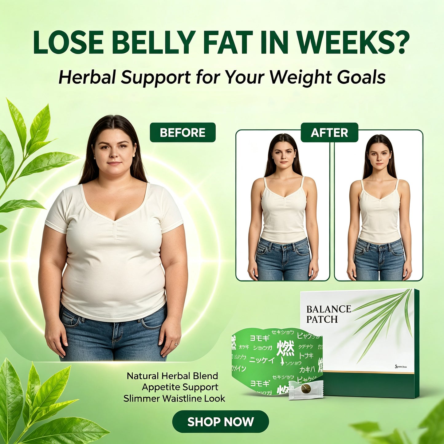 Hushvein Herbal Balancing Patch-Herbal Conditioning-Maximum Fat Burning