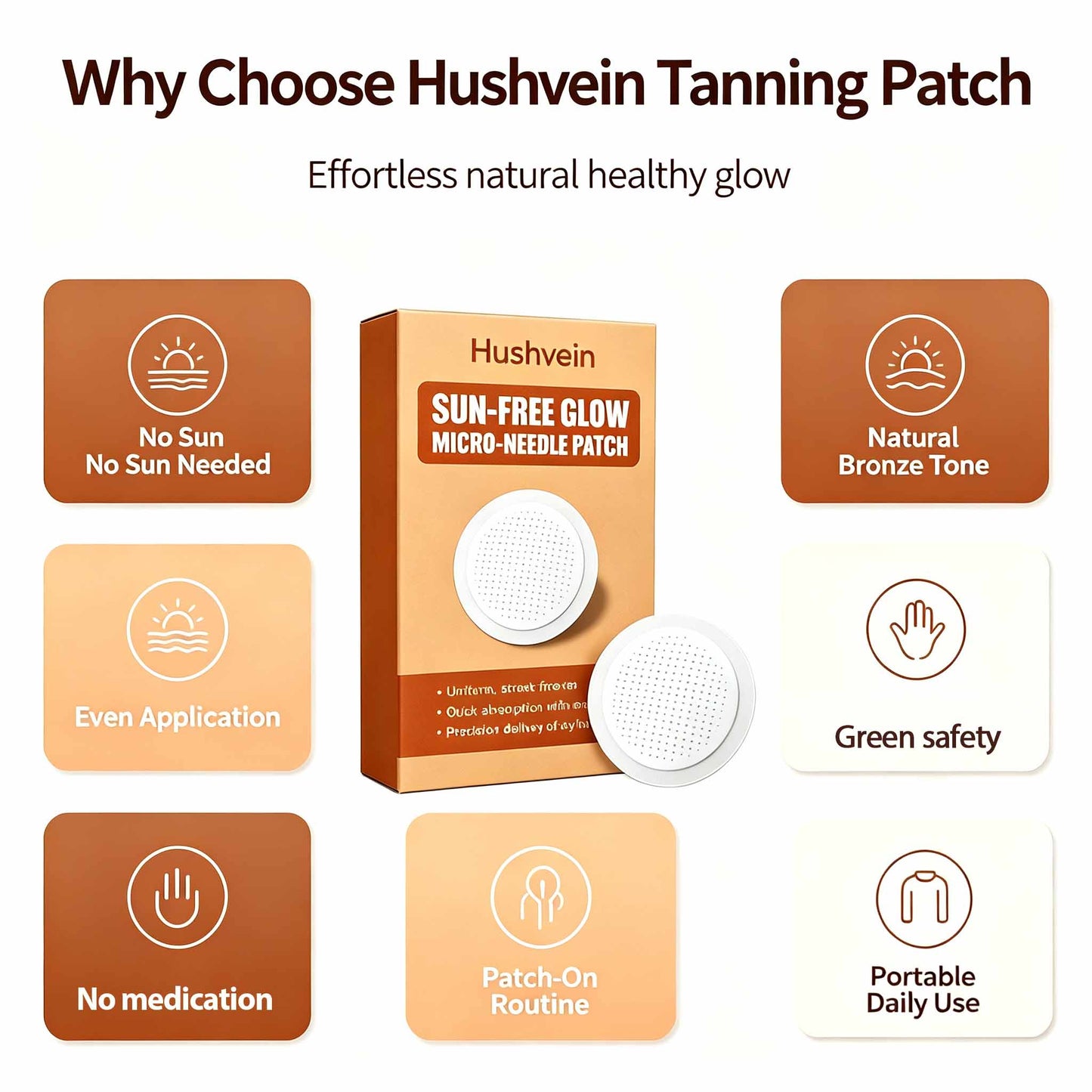 Hushvein™ Gives You A Real 14-Day Tan Without The Sun