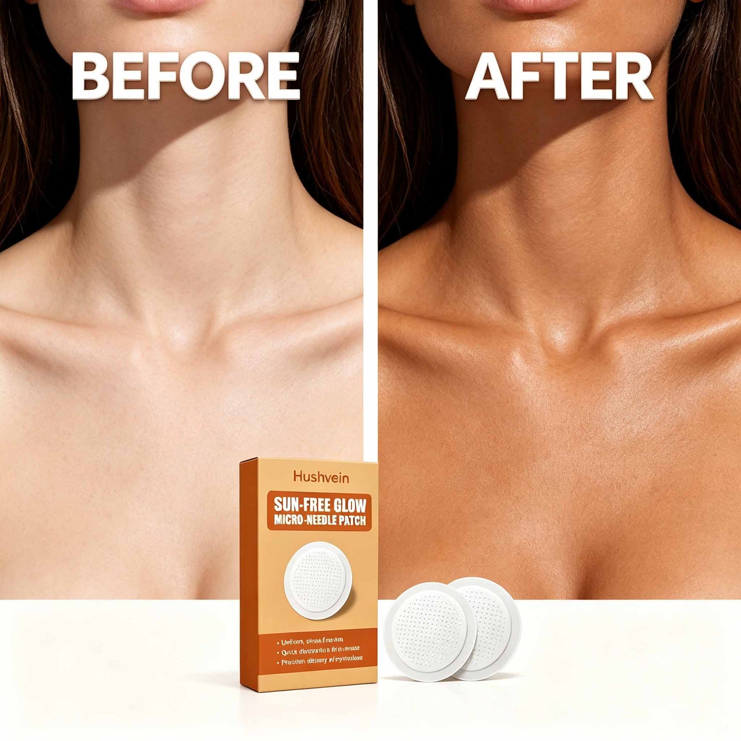 Hushvein™ Gives You A Real 14-Day Tan Without The Sun