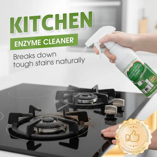 Kitchen Enzyme Cleaner – Powerful Degreasing, Long-Lasting Freshness 🍋