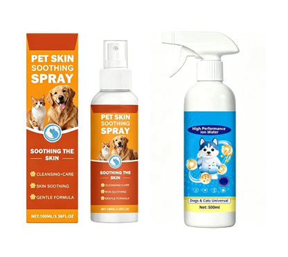 🐶Pet Itch Relief Spray – Fast-Acting Skin Soothing Care | 🔥 Limited 50% OFF NOW