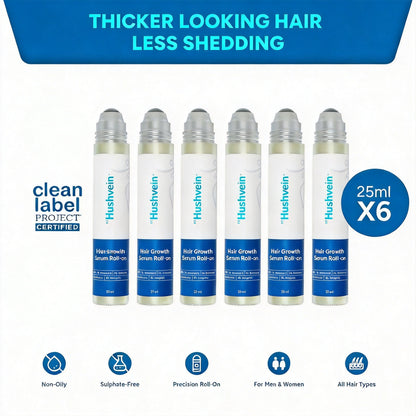 Hushvein Hair Growth Rollon Serum