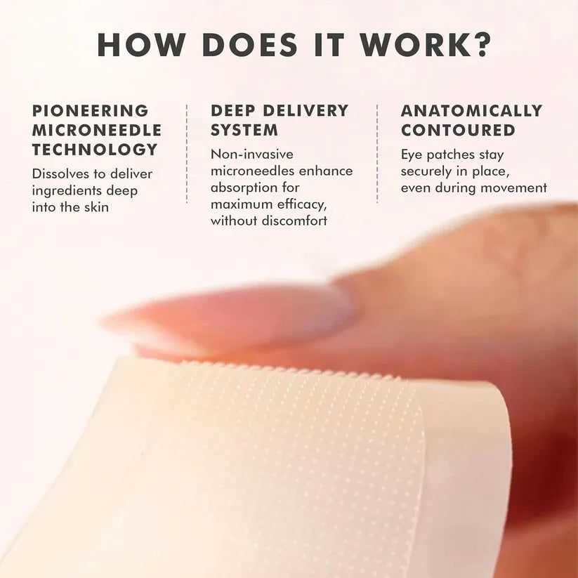 💕HUSHVEIN Micro-Needle Patch For Perfect Under-Eyes