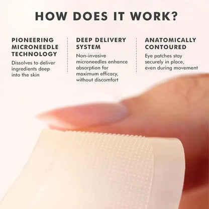 💕HUSHVEIN Micro-Needle Patch For Perfect Under-Eyes