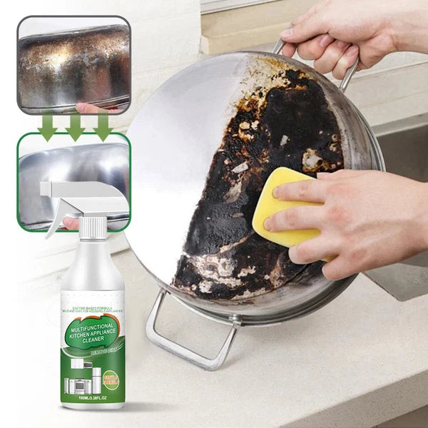 Kitchen Enzyme Cleaner – Powerful Degreasing, Long-Lasting Freshness 🍋