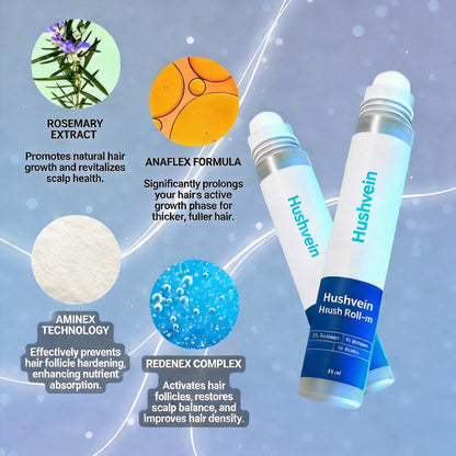 Hushvein Hair Growth Rollon Serum