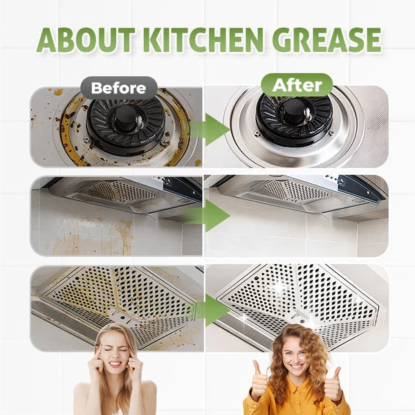 Kitchen Enzyme Cleaner – Powerful Degreasing, Long-Lasting Freshness 🍋