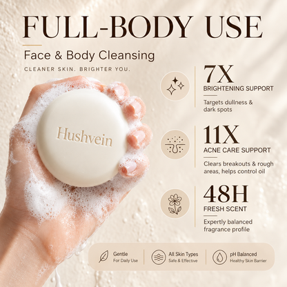 Niacinamide Skin Brightening Soap melasma dark spots freckle