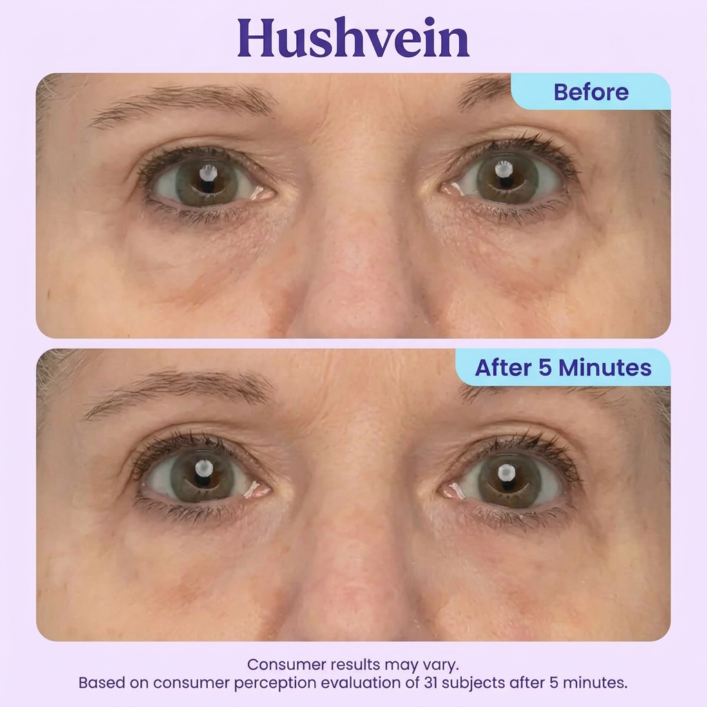 Hushvein Eye Bag Instant Eraser, Tightens, Firms, & Blurs Wrinkles