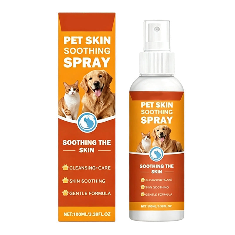 🐶Pet Itch Relief Spray – Fast-Acting Skin Soothing Care | 🔥 Limited 50% OFF NOW