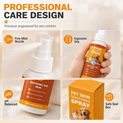 🐶Pet Itch Relief Spray – Fast-Acting Skin Soothing Care | 🔥 Limited 50% OFF NOW